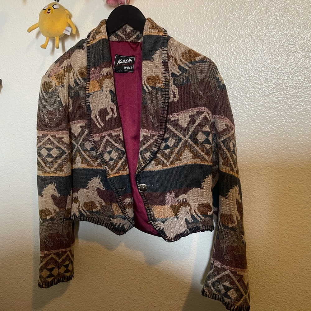 Vintage horse jacket